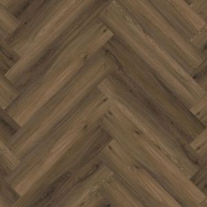 Floorlife YUP Paddington Herringbone Dryback Warm Brown