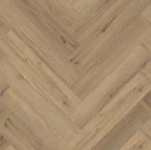 Floorlife YUP XL Greenford Herringbone Dryback Light Brown
