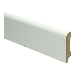 MDF Koloniale plint 15 x 70 mm wit voorgelakt RAL 9010