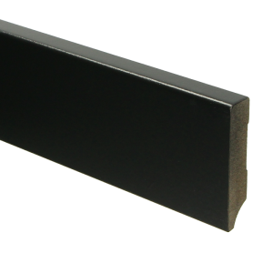MDF Moderne plint 15 x 70 mm voorgelakt RAL 9005