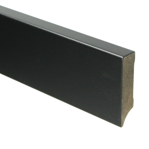 MDF Moderne plint 18 x 90 mm voorgelakt RAL 9005
