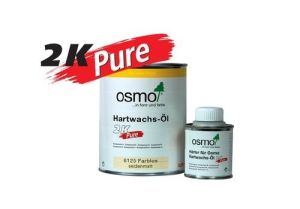 Osmo Hardwax Olie 2K 6125 Pure / Naturel 1 liter