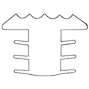 Trap antislipprofiel Wit (infrezen)