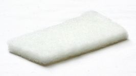 Witte pad groot